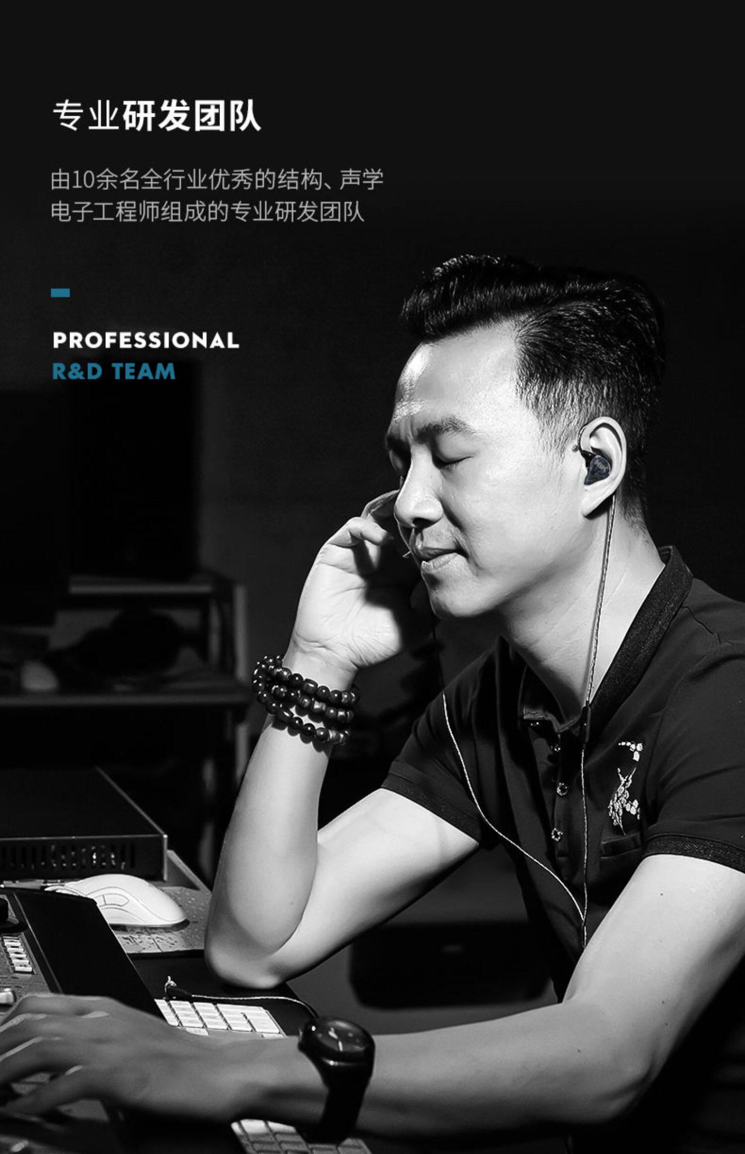 Проводные HiFi наушники 氦刻hik s1有线耳机监听耳机hifi带麦全民k歌耳返舒适专业