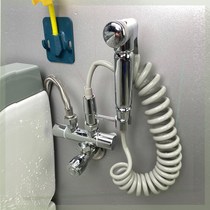 Silk Heron toilet spray gun faucet toilet toilet mate cleaning set women washer high pressure booster nozzle 3