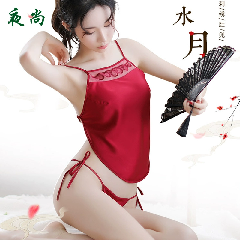 Bellyband đồ lót của phụ nữ sexy đồ ngủ sexy khiêu dâm chọc tức giường s Japanese cám dỗ đam mê trong suốt đồng phục tòa án - Bellyband