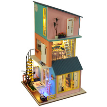 巧之匠diy小屋手工制作小房子拼装模型小别墅儿童玩具生日礼物女