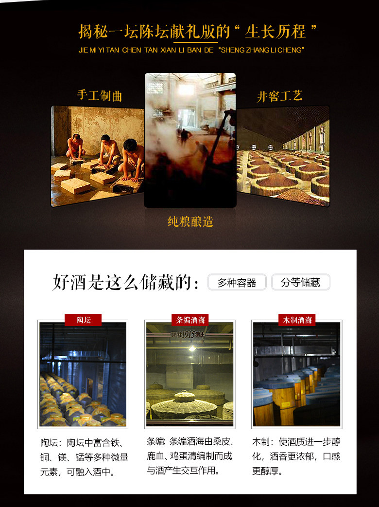 扳倒井 53度 浓香型 陈坛献礼版 1500ml*2坛 图5