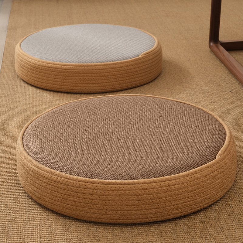 Day Style Bushel Cushion Living-room Balcony Floating Window Tatami Home Ground Thickened Baifo Sitting Mound For Meditation Mat-Taobao