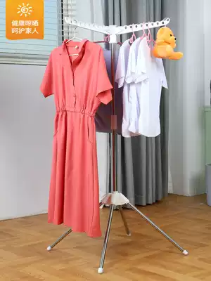 Yi Kailong Hotel Hotel dedicated drying rack provincial space indoor landing folding business travel small hanging hanger