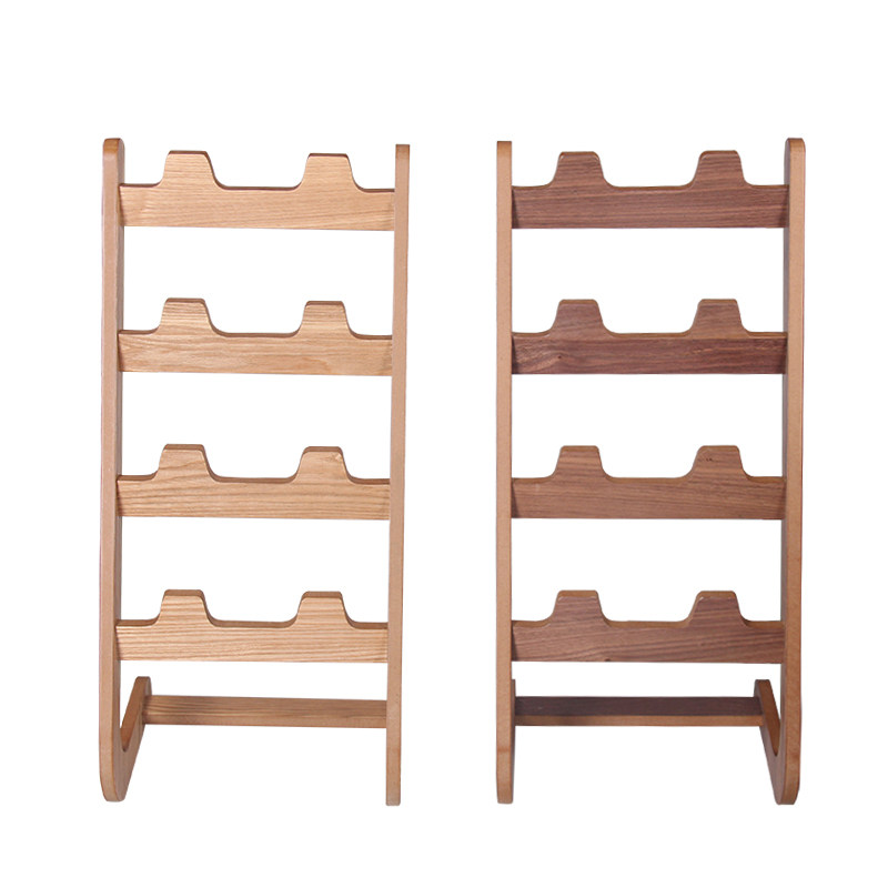 New Pint Day Style Brief Multilayer Vertical Wooden Slippers Rack Provincial Space Home Living Room Bedroom Door Rear Accommodating Shoe Holder