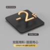 Acrylic floor sign, three-dimensional elevator digital sign, community unit building number, house number sticker, hotel wine creative floor sign, elevator entrance guide index sign sticker