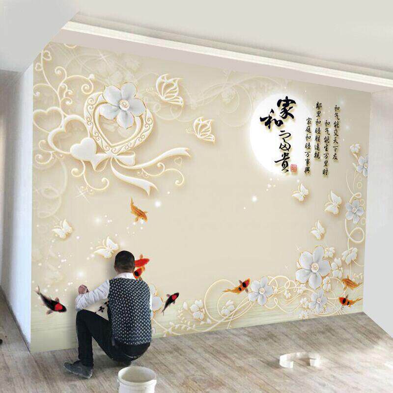 TV background Quick-loading board 3D Solid high light painting atmosphere modern minimalist living-room 5D8d decorative bamboo and wood fibre board-Taobao