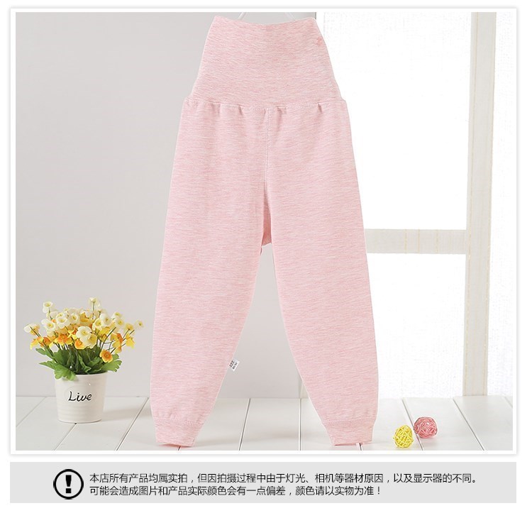 Quần lưng cao cho bé thiết kế quần dày có thể mở 裆 棉 cotton cộng với nhung lụa quần áo mùa thu đồ lót mùa đông nam và nữ cộng với cotton - Quần áo lót đồ vest bé trai