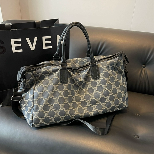 Вместительная и большая сумка для путешествий, модная багажная сумка через плечо, система хранения на одно плечо, чемодан, сумка для техники