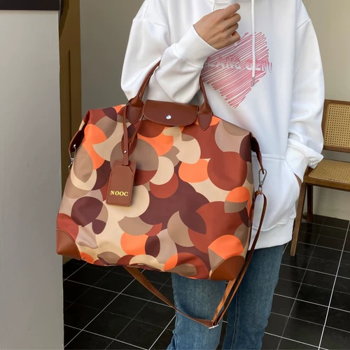 Сумка для путешествий, портативная нейлоновая вместительная и большая сумка через плечо на одно плечо для матери и ребенка