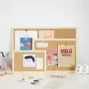 ins wind cork board Message board Room dormitory desktop decoration pushpin cork board background wall hanging photo wall