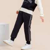 Детские зимние штаны с пухом для мальчиков, увеличенная толщина, подходит для подростков