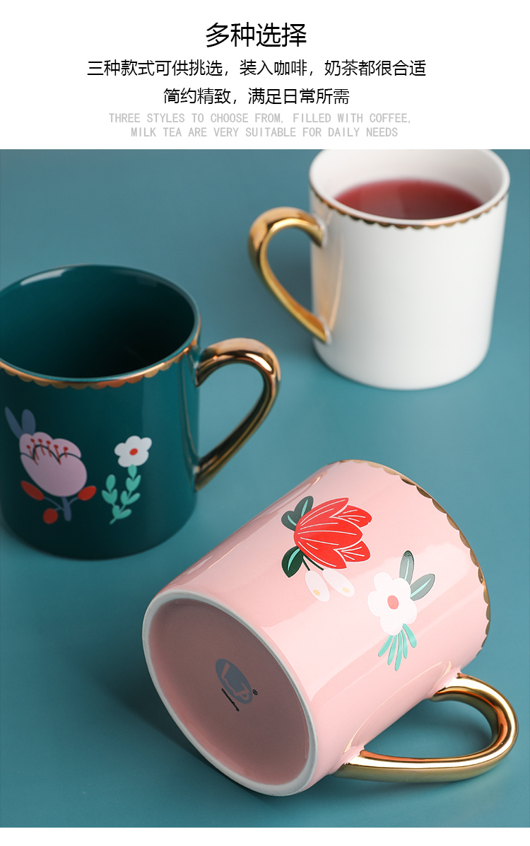 Tinyhome creative Chinese wind lovers ceramic cup tea cup home up phnom penh office take mugs