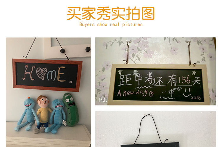 Mini treo bảng đen nhỏ Cafe quán cà phê biển hiệu Nội thất trang trí bảng đen 1 - Nội thất giảng dạy tại trường ghế học cho bé