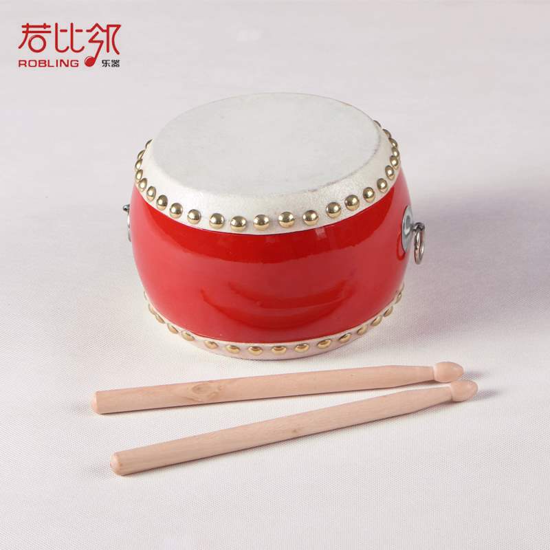 5/6/7/8/9/10 inch trống da bò trẻ em trống trống hội trường trống đồ chơi trống mẫu giáo trống đánh trống gõ - Đồ chơi nhạc cụ cho trẻ em trống đồ chơi cho trẻ