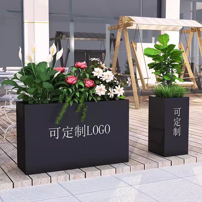 协力铁艺花箱
