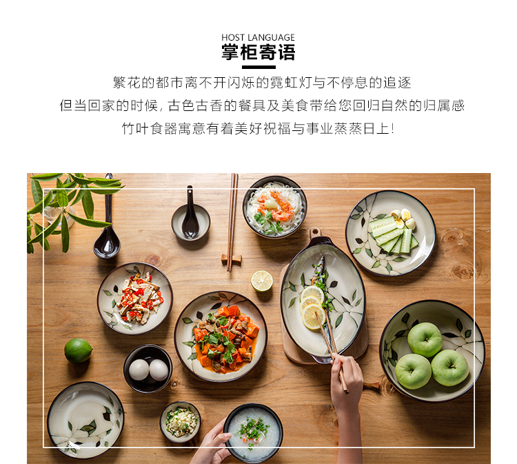 Use of household Japanese creative restoring ancient ways is 4.5 inch Bowl rainbow such use large soup Bowl dish plate suit microwave ceramic tableware