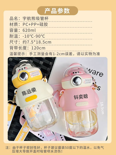 Gobelet pour enfants allant à l'école, spécial pour garçons, élèves de maternelle, gobelet thermos, gobelet en plastique, gobelet d'eau d'automne pour femme, nom gravé