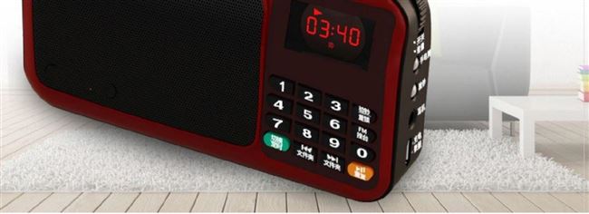 L Máy nghe nhạc tiện lợi Walkman Người cao tuổi xách tay Đài phát thanh Mới Phòng khách đa chức năng J - Máy nghe nhạc mp3