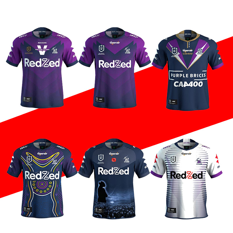 20 Melbourne ANZ Legion Memorial Edition Main away Rugby clothes Melbourne Storm Rugby