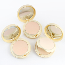 Double-layer soy milk powder biscuits wet dual-purpose makeup powder light and bright no card powder no makeup removal makeup tool portable