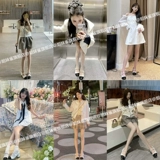 Летняя обувь на высоком каблуке, подходит с юбкой для кожаной обуви, французский стиль, в стиле Шанель