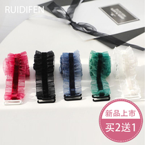 Shoulder strap Underwear thin strap Lace Sexy can be exposed invisible bra strap One-word collar beauty back bra strap