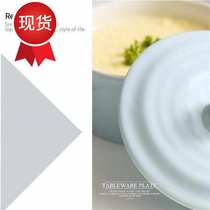 Double-eared small family stewed egg bowl with lid steamed egg bowl round steamed egg custard bowl single large ◆new product◆