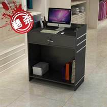Small cashier small 50cm 60cm 80cm front desk counter table simple A shop cashier clothing store