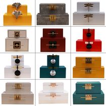 Modern new Chinese jewelry box model room Home decoration Living room bedroom jewelry box Soft decoration Hotel decoration