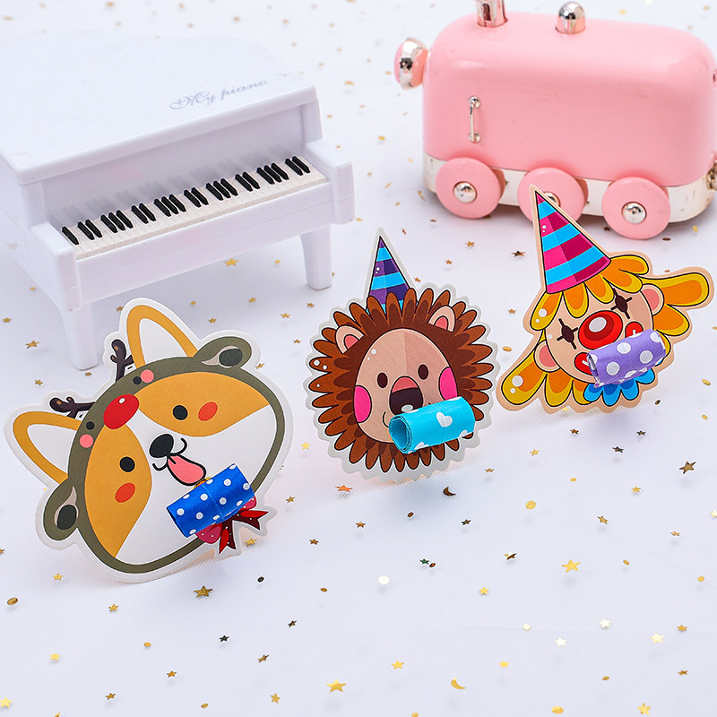 Blow Dragon Whistle Boy Girl Qingsheng Birthday Party Blow Up Trumpet Children Cartoon Whistle Children's Festival Gifts