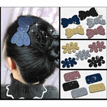 Broken post female child child bangs magic sticker simple black magic adult sticky headgear artifact Net Red