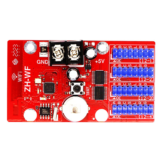 AVIC ZH-WF 무선 WIFI 제어 카드 실외 차량 LED 디스플레이 단색 광고판 롤링 전자 화면