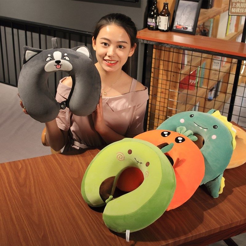 U-Shaped Pillow Travel Cervical Pillow Slow Rebound Head Pillow U-Shaped Neck Pillow Neck Support Pillow Office Nap