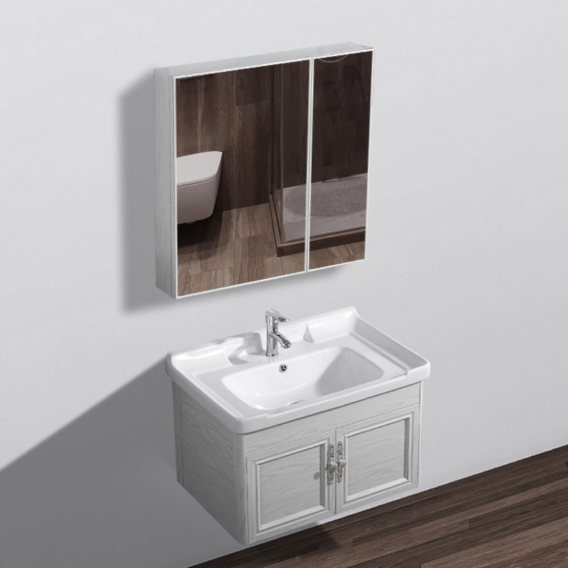 Royal Maple Family Bath Cabinet Combination Brief Modern Makeup Room Wash Terrace Bathroom washbasin washbasin Wash Basin Cabinet