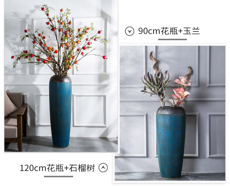 European ideas of jingdezhen ceramic vase of large sitting room flower arranging hotel villa household soft adornment POTS