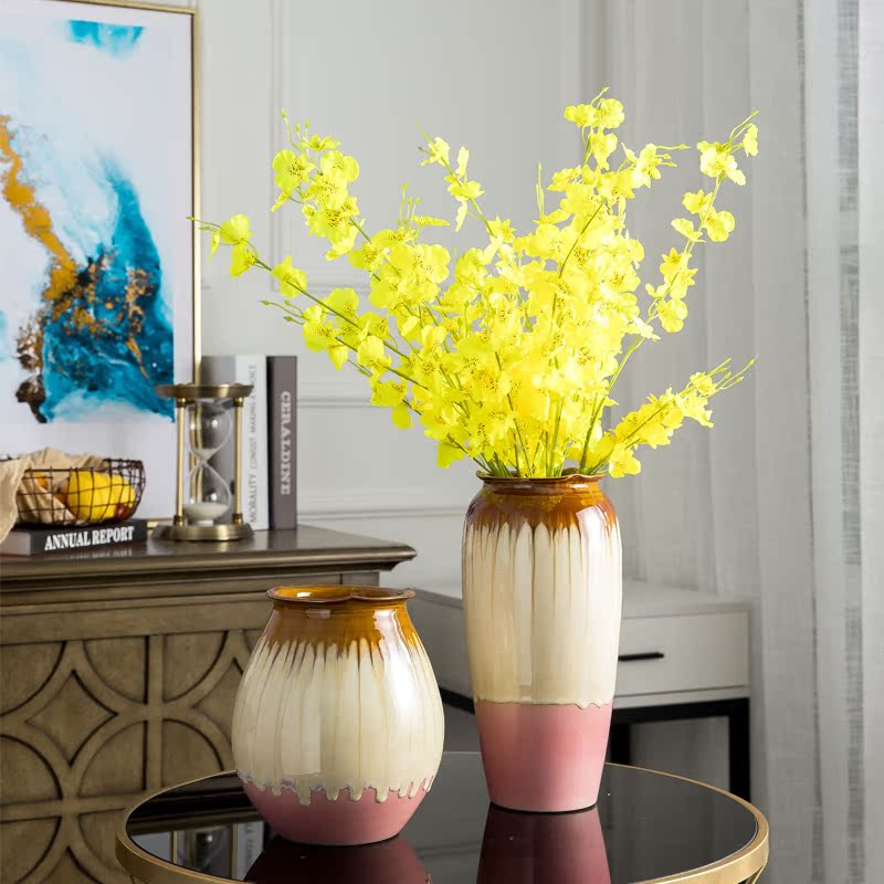 Hydroponic floret bottle creative ceramic other small pure and fresh aquatic the plants desktop furnishing articles sitting room put dry flower ornament