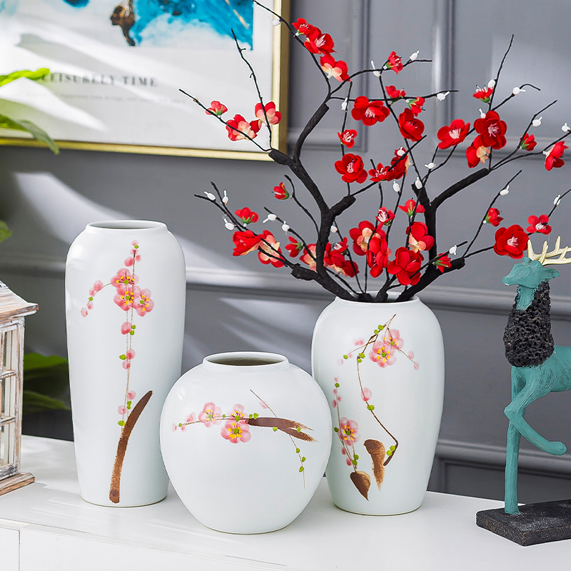 Jingdezhen new hand - made ceramic furnishing articles of the new Chinese style table decoration decoration flower arranging dried flowers I and contracted sitting room