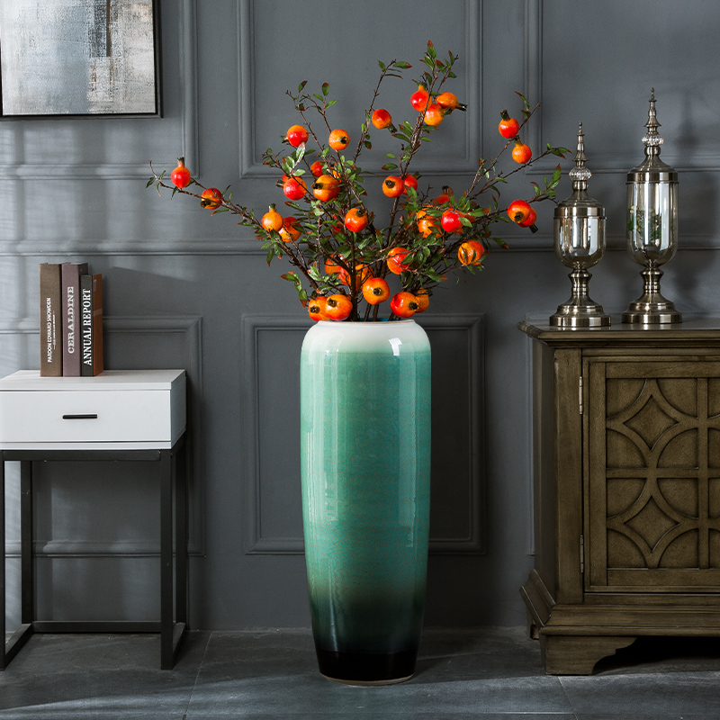 Jingdezhen ceramic hotel villa covers large vases, the sitting room porch flower flower decoration flower arranging furnishing articles