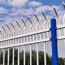 Zinc steel lawn guardrail garden courtyard lawn protective isolation fence road greening belt zinc steel lawn fence