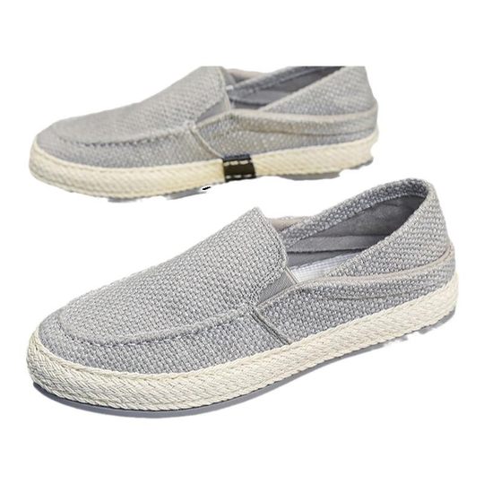 Canvas Shoes for Men 2025 New Style Sports Casual Men's Shoes Trendy Low-Top Soft-Soled Old Beijing Cloth Shoes Slip-On Trendy Shoes