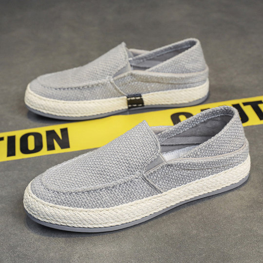 Canvas Shoes for Men 2025 New Style Sports Casual Men's Shoes Trendy Low-Top Soft-Soled Old Beijing Cloth Shoes Slip-On Trendy Shoes