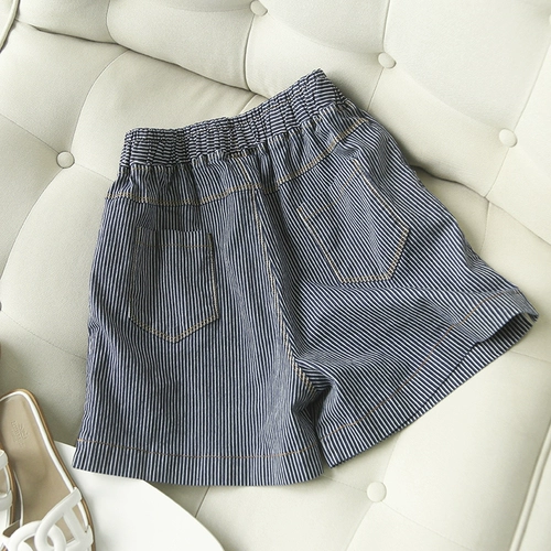 Эластичная джинсовая юбка, шорты, модные тонкие штаны, высокая талия, по фигуре