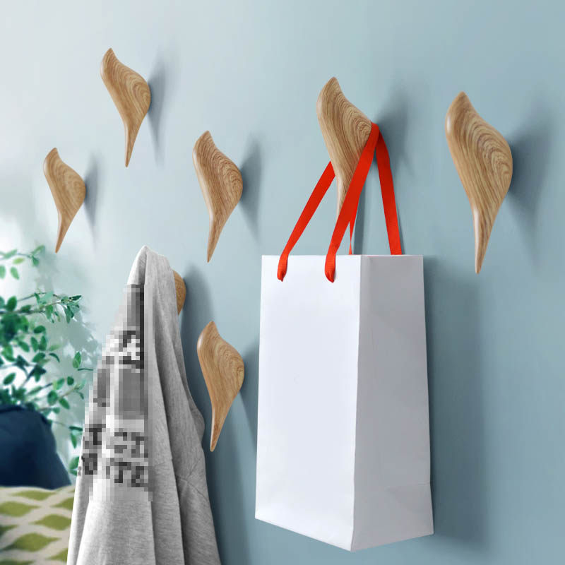Punching hook entry door porch creative coat hook wall hanging wall decoration bird clothing store fitting room coat hook