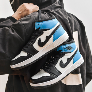 aj男鞋秋冬潮空军一号高帮篮球运动板鞋