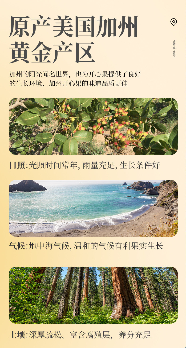 外果侠 盐焗开心果 480g罐装 图4