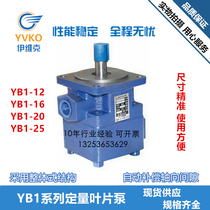 Low pressure quantitative vane pump YB1-12 YB1-16 YB1-25 YB1-20 32 63 double YB1-40 25