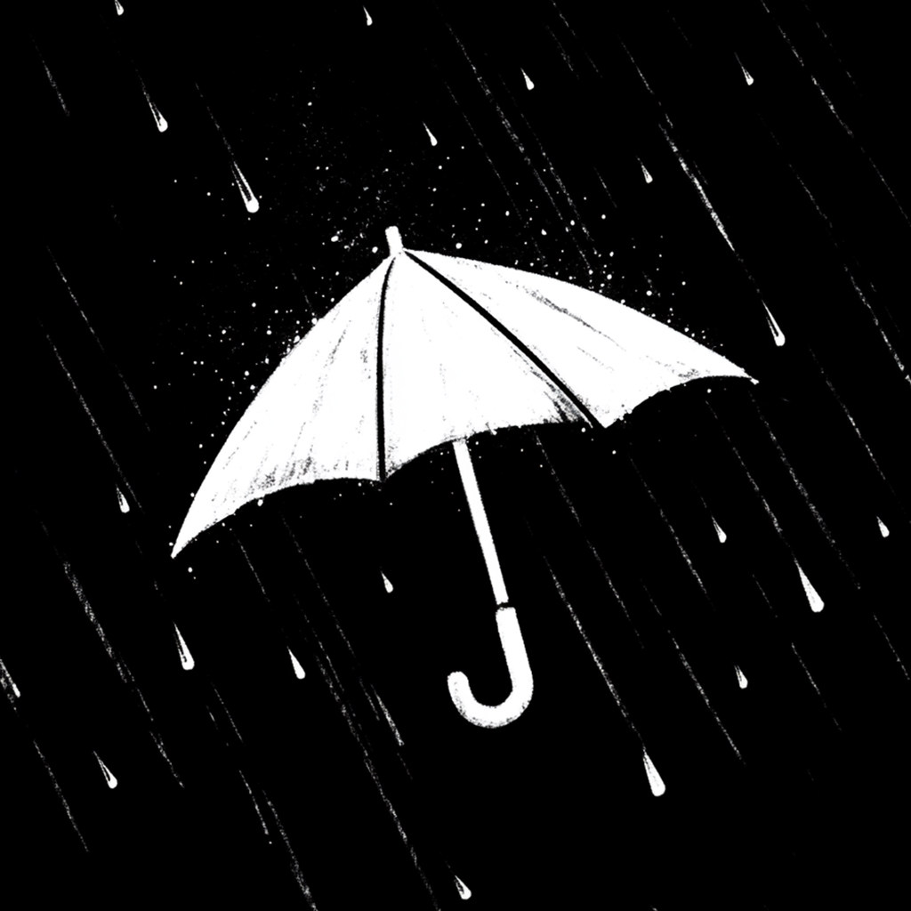 雨停了 phone case