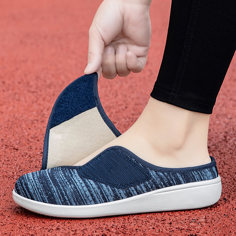 Slippers for Women, Spring and Autumn, for Home Use, Elderly Mothers, Anti-Slip, Anti-Fall, Special Soft Sole, Lightweight, Indoor, Home, Elderly Cloth Slippers