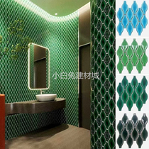 Internet celebrity American B&B hotel lantern ice crack handmade brick tile background wall tile bathroom toilet mosaic