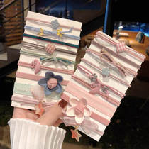 Korean head rope high stretch durable leather band female Net Red simple hair rubber band leather sleeve tie hair rope Hairband